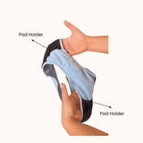 Incontinence Panty with Pad Holder + Reusable Pads – High Absorbency for Heavy Urine Leaks | Woomly
