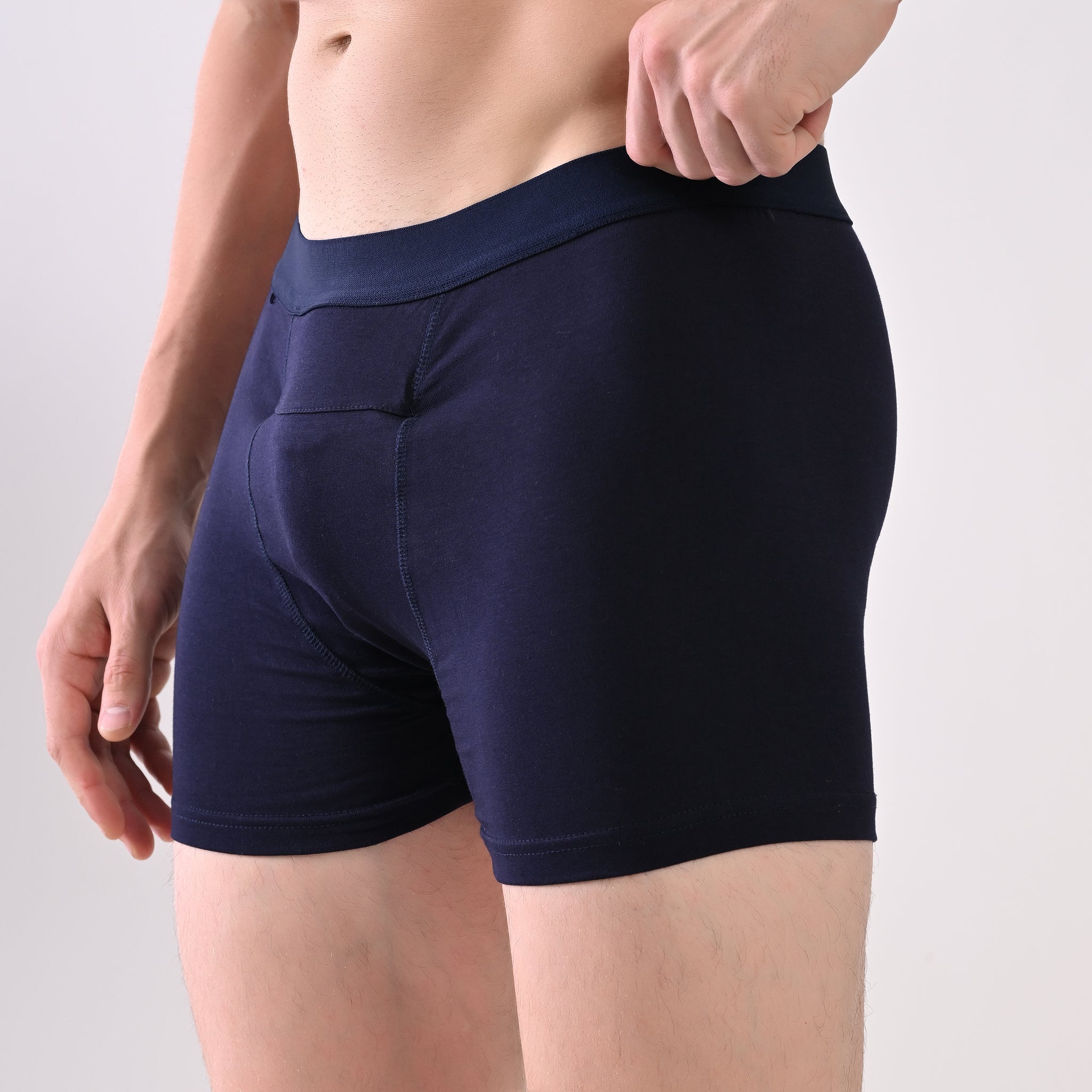 Men Cotton Leakproof Underwear (Pack of 3) | Boxer - Absorb upto 180 ML