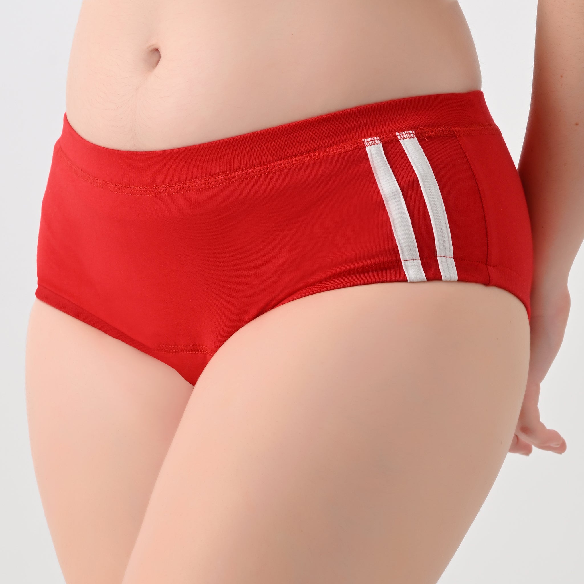 Cotton Highwaist Leakproof Panties (Pack of 3) | Absorb upto 180ml