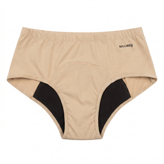 Mid Waist Leakproof Panties for Bladder and Urine Leaks | Ideal for Light Leaks (30-50ML)